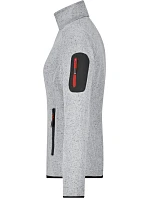 JN Dámská pletená fleecová bunda 02.0 light grey model 22489367 - Daiber