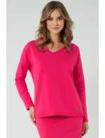 Italská móda Madri long barva:fuchsiová Italská móda Madri long barva:fuchsiová