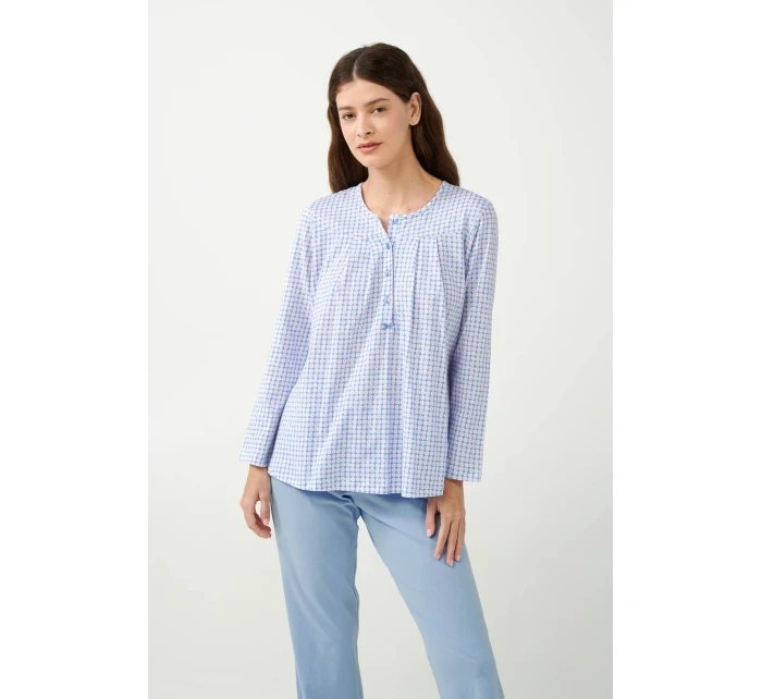 Klasické těhotenské pyžamo model 20516167 - Vamp Klasické těhotenské pyžamo model 20516167 - Vamp