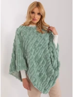 Poncho AT  pistacjowy model 19367638 - FPrice