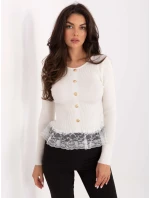 Sweter PM SW model 21365536 ecru - FPrice