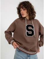 Mikina RV BL 8372.04P hnědá