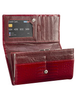 Kožená peněženka RFID model 16644526 Červená - Semiline