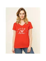 Dámské tričko  červená  model 9012558 - Emporio Armani
