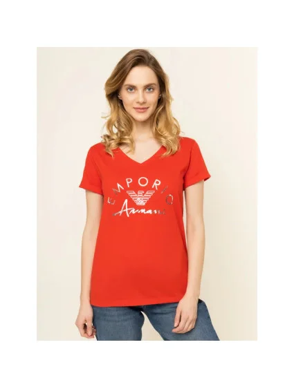 Dámské tričko  červená  model 9012558 - Emporio Armani
