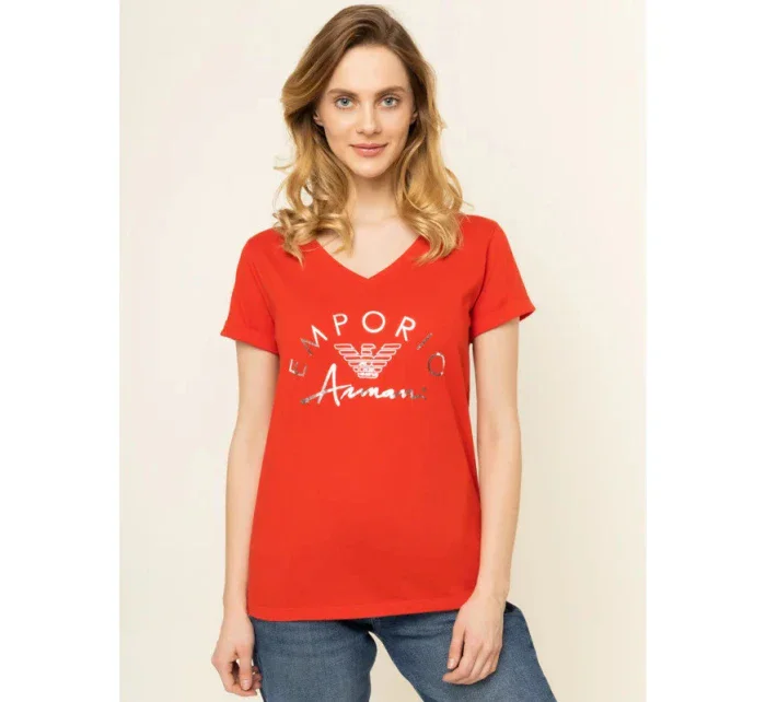 Dámské tričko  červená  model 9012558 - Emporio Armani