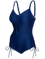 Dámské jednodílné plavky ALEXA tm.modré - AQUA SPEED