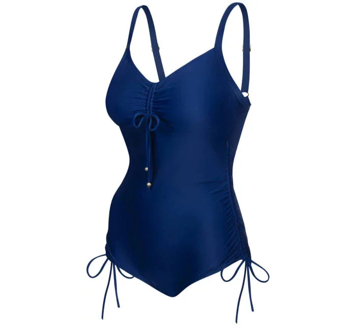 Dámské jednodílné plavky ALEXA tm.modré - AQUA SPEED