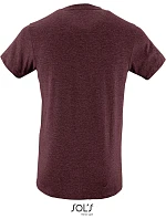 SOL'S Regent Fit Pánské tričko "Slim Fit" 25.0553 heather oxblood