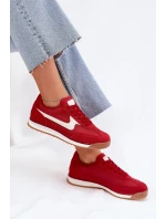 Dámské Sportovní Boty Tenisky Červené Zerina