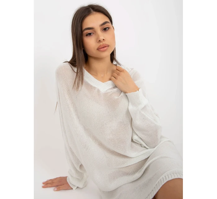 Dámský svetr BA SW C1001.57P bílá - FPrice