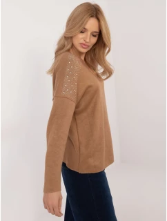 Sweter DHJ SW model 20609069 camelowy - FPrice