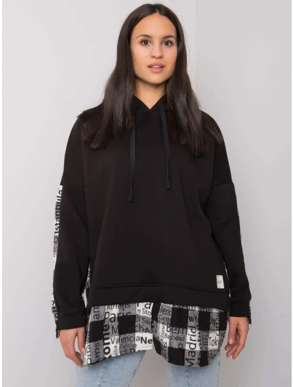 Mikina RV BL 7312.14 černobílých