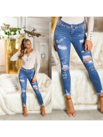 Sexy Highwaist Statement Skinny Jeans