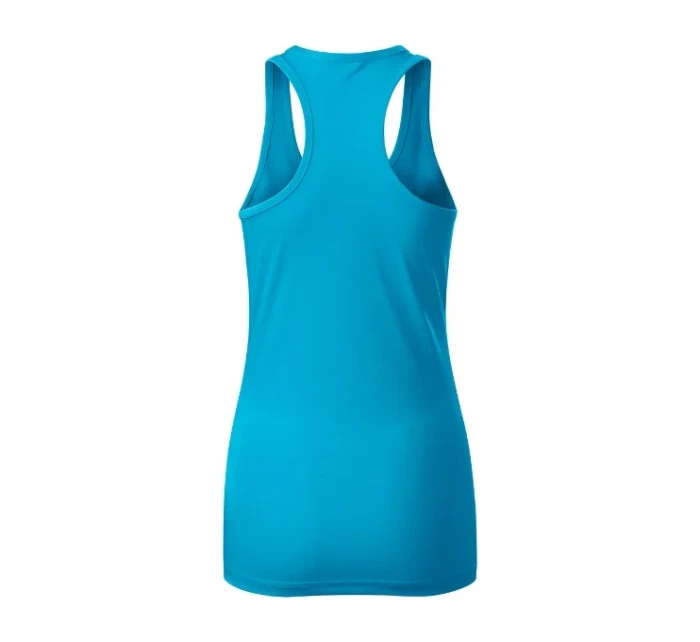 Racer tílko dámské tyrkysová