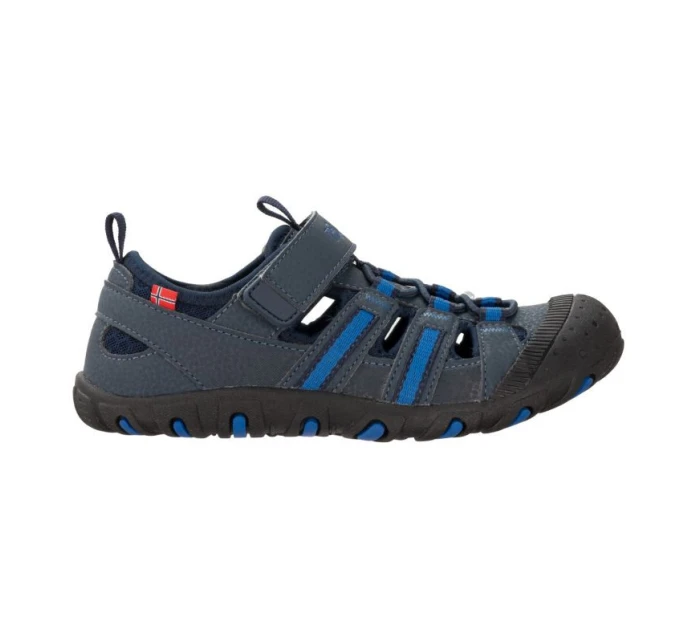 Dětské sportovní sandály pro chlapce/dívky Trollkids Kids Sandefjord Sandal XT navy/medium blue (668-117) Dětské sportovní sandály pro chlapce/dívky Trollkids Kids Sandefjord Sandal XT navy/medium blue (668-117)