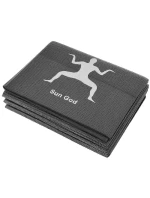 Skládací podložka na jógu 1700x600x5MM ČERNÁ ENERO FIT