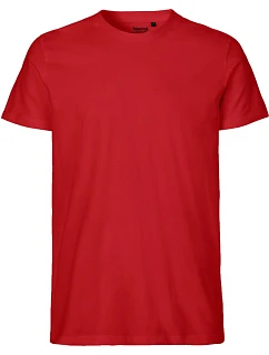 O 61001 Pánské tričko z bio bavlny model 22504708 red - Neutral