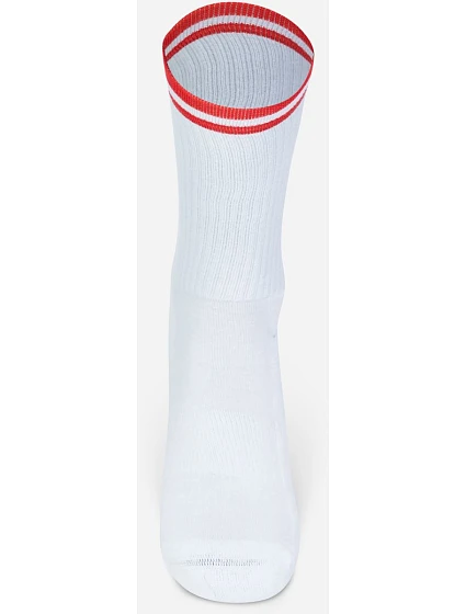 Mr. Socks L 05008 Tenisové ponožky "Premium" 88.5008 white/red Mr. Socks L 05008 Tenisové ponožky "Premium" 88.5008 white/red