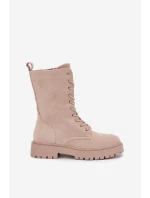 Dámské workery zateplené béžové Marvielle Dámské workery zateplené béžové Marvielle