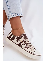 Dámské nízké tenisky Big Star model 22100966 s výšivkou - Big Star Shoes