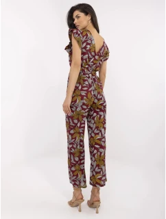 Kombinéza DHJ KO 13568.13P kaštanová