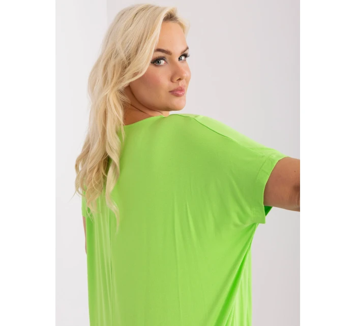 Bluzka RV BZ model 19915370 limonkowy - FPrice Bluzka RV BZ model 19915370 limonkowy - FPrice