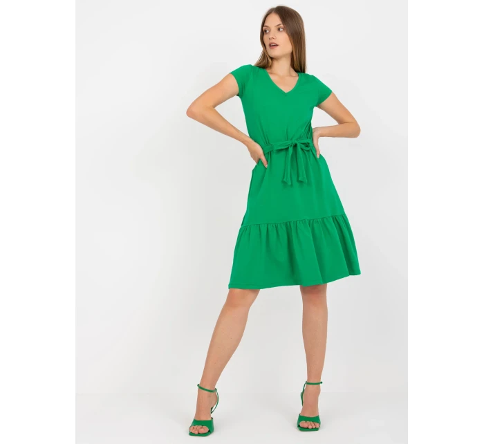 Dámské šaty RV SK 8048 zelené