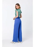 S331 Halenka bez rukávů - modrá