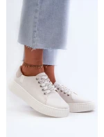 Dámské tenisky s paměťovou pěnou BIG STAR - bílé Dámské tenisky s paměťovou pěnou BIG STAR - bílé