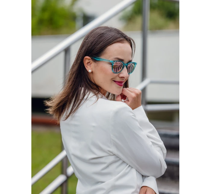 Dámské sluneční brýle Vuch Mitzi Transparent Blue