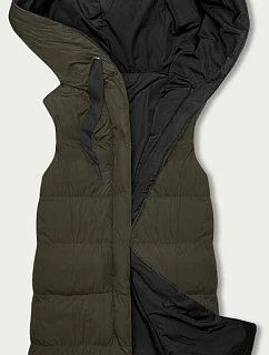 oboustranná oversize vesta s kapucí model 20883401 - MELYA MELODY