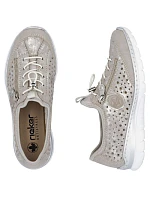 Rieker W L32P6-90 RKR764 ažurové polobotky