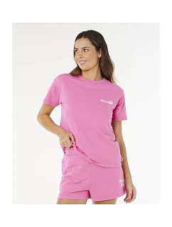 Koszulka damska RIP CURL Surf Puff Party Pack Relaxed różowa