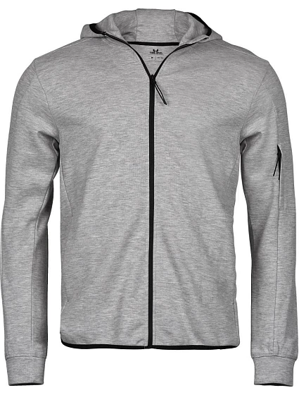 Tee Jays TJ 5706 Mikina s kapucí "Athletic" 18.5706 heather grey