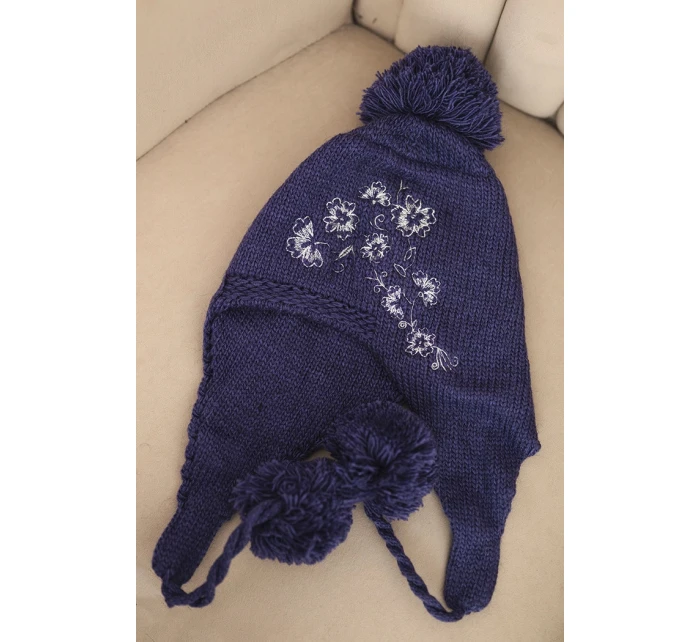 Dámská ušanka Emma K343 denim Dámská ušanka Emma K343 denim