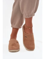 Dámské pantofle Domácí obuv Inblu CS000045 Camel