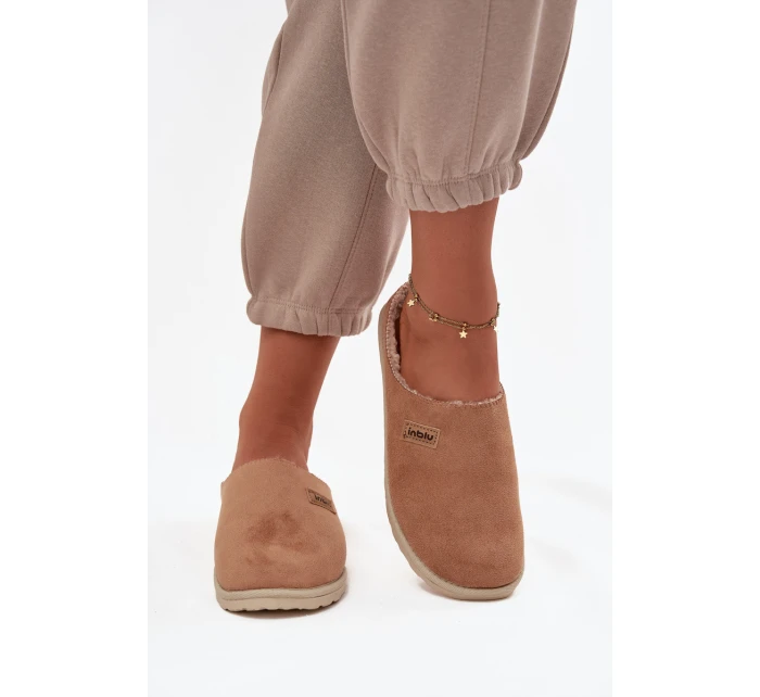 Dámské pantofle Domácí obuv Inblu CS000045 Camel