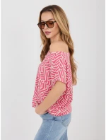 T shirt D12110M02646E koralowy