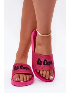 Dámské pantofle Lee Cooper – fuchsiové