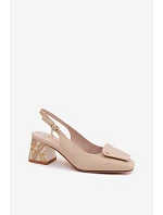 Lodičky na sloupku model 228407 Step in style