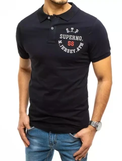 FashionStreet pánská tmavě modrá polokošile PX0418