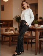 SILKINEA dámská halenka oversize s přívěskem bílá FashionStreet RY2670