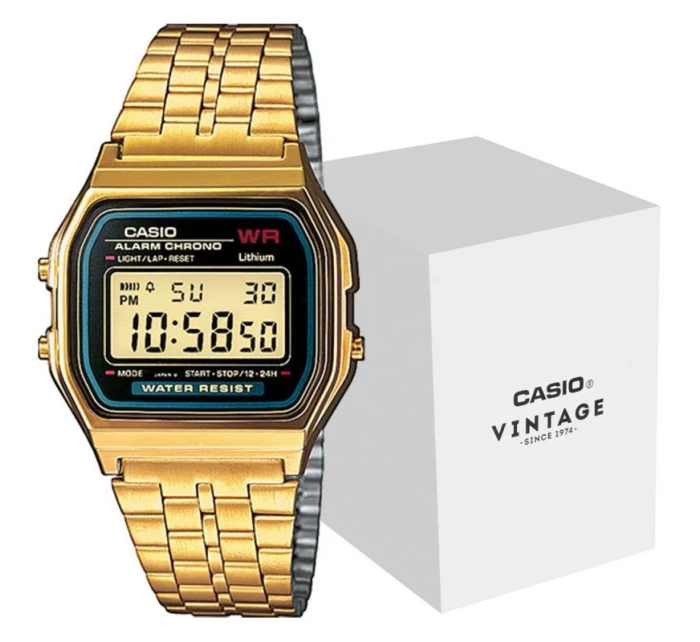 Unisex hodinky CASIO A159WGEA-1EF Unisex hodinky CASIO A159WGEA-1EF