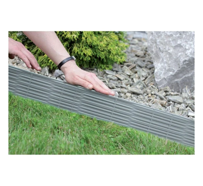 GARDEN PALISADA BORDER Proutěný trávníkový lem 390CM šedý kámen dětské GARDEN PALISADA BORDER Proutěný trávníkový lem 390CM šedý kámen dětské