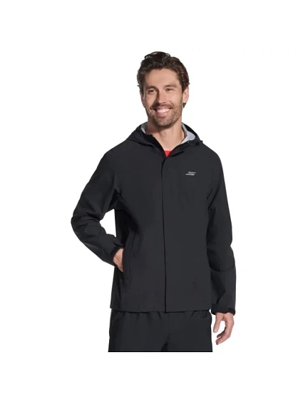 Skechers Premier Rain Jacket JA347-BLK Černá L Skechers Premier Rain Jacket JA347-BLK Černá L