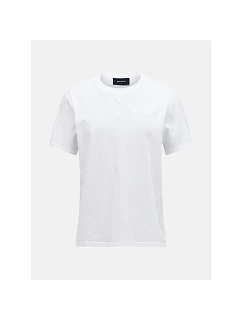 Pánské tričko PEAK PERFORMANCE M Original Small Logo Tee, bílá barva