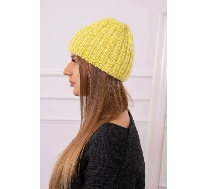 Dámská čepice Rebeka K345 žlutá Dámská čepice Rebeka K345 žlutá