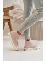 Dámské Tenisky Zateplené Z Eko Kůže Růžové Big Star model 21669440 - Big Star Shoes Dámské Tenisky Zateplené Z Eko Kůže Růžové Big Star model 21669440 - Big Star Shoes