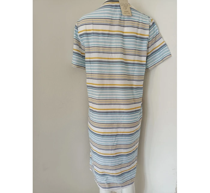 Pánská noční košile 4756 bílo-modrá - Vamp